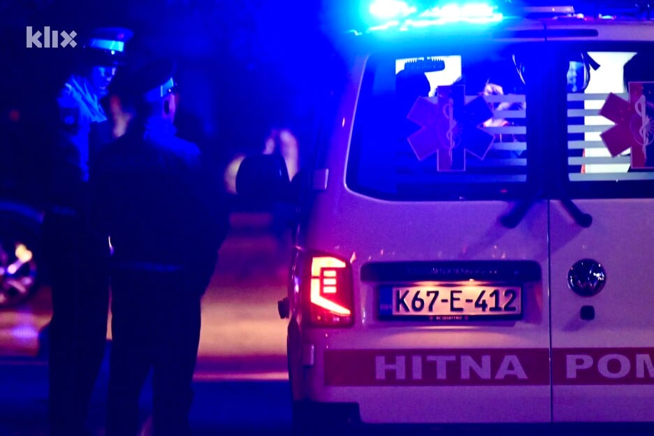 Na terenu je policija i hitna (Foto: V. D./Klix.ba)