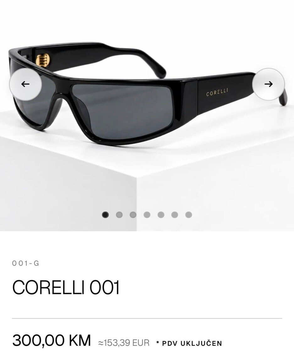 Model naočala Corelli 001