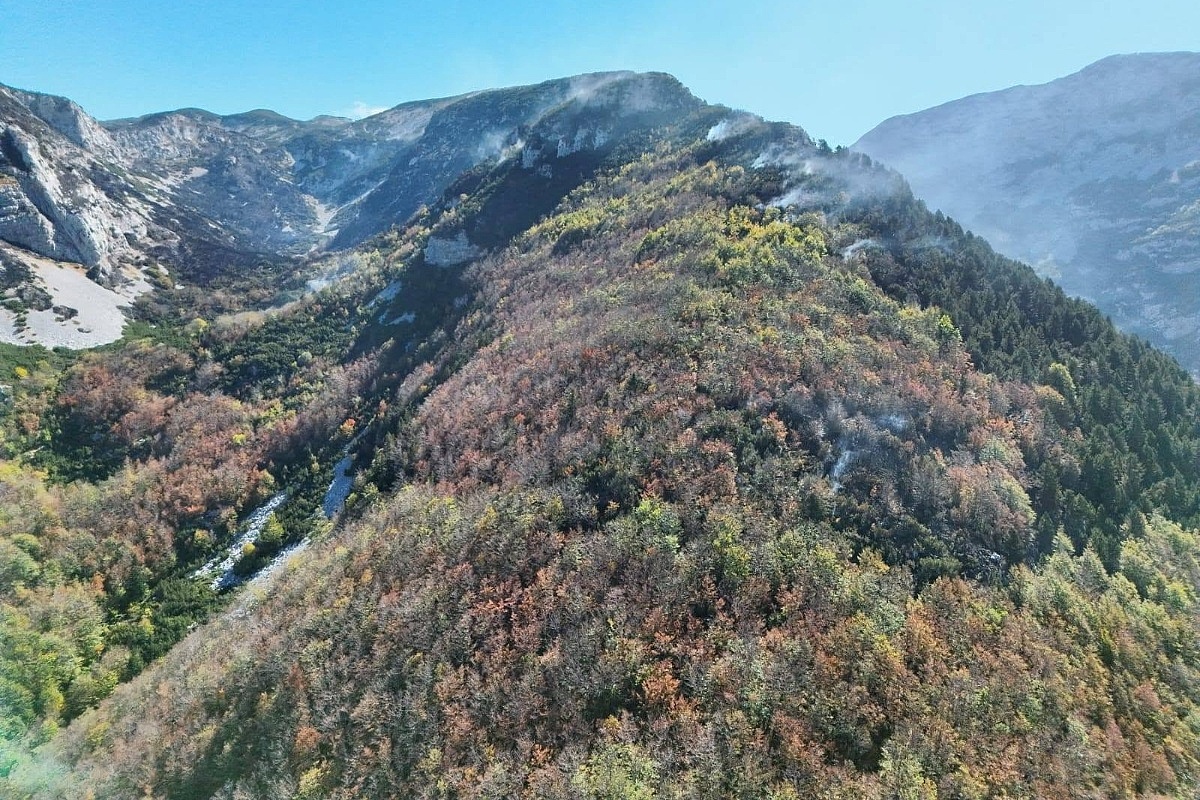 Požar na Čvrsnici i dalje aktivan: Vatrogasci se bore s vatrom, dvije lokacije na strmim liticama nedostupne