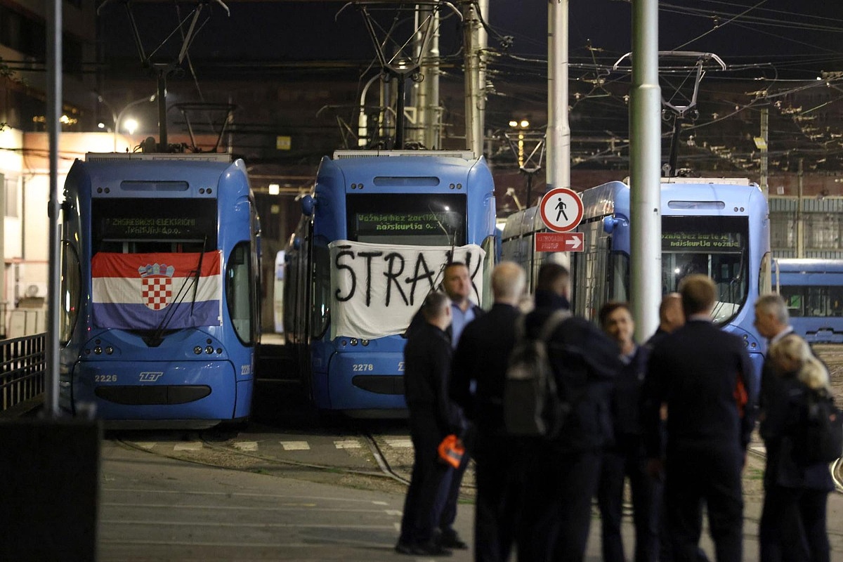 Zagreb u kolapsu: Štrajk vozača tramvaja i autobusa, pridružili se i komunalni radnici
