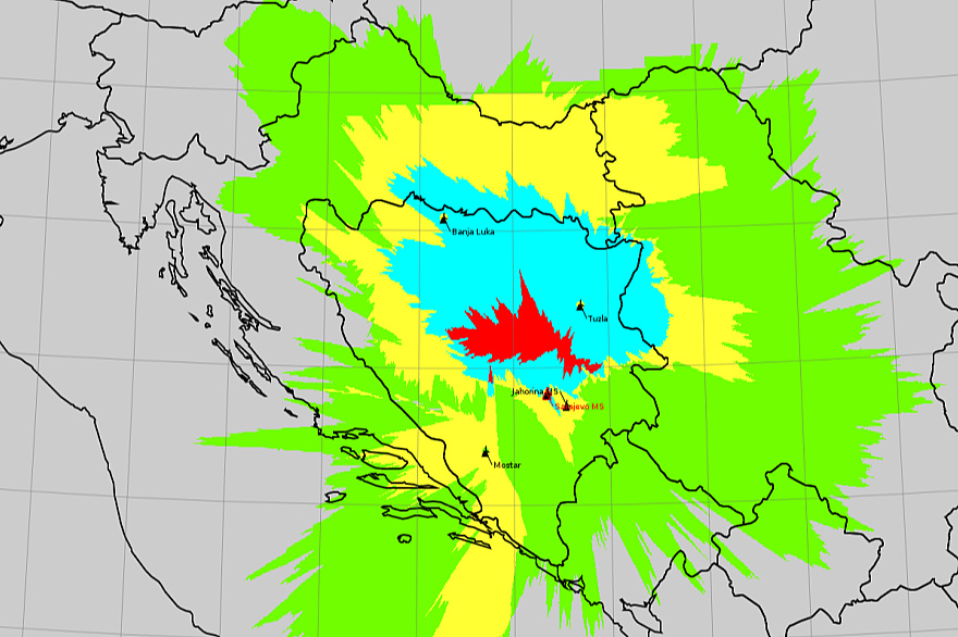 BHANSA planira do kraja maja iduće godine pustiti u rad nove radare u Mostaru, Tuzli i Banjoj Luci