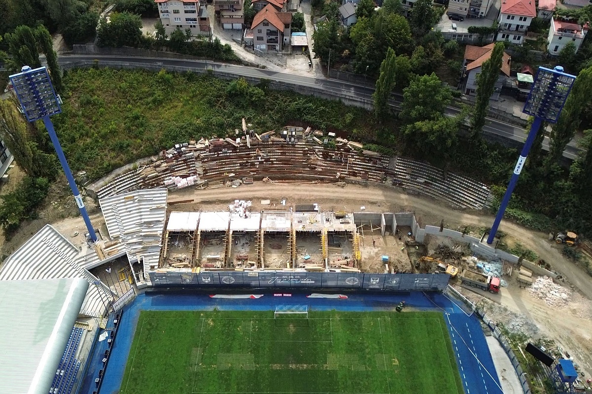 Tender za dodatne radove na južnoj tribini nije poništen, u toku je pregovarački postupak