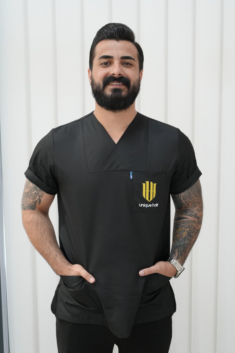Hasan Hüseyin Kızılkaya i Unique Hair Clinic