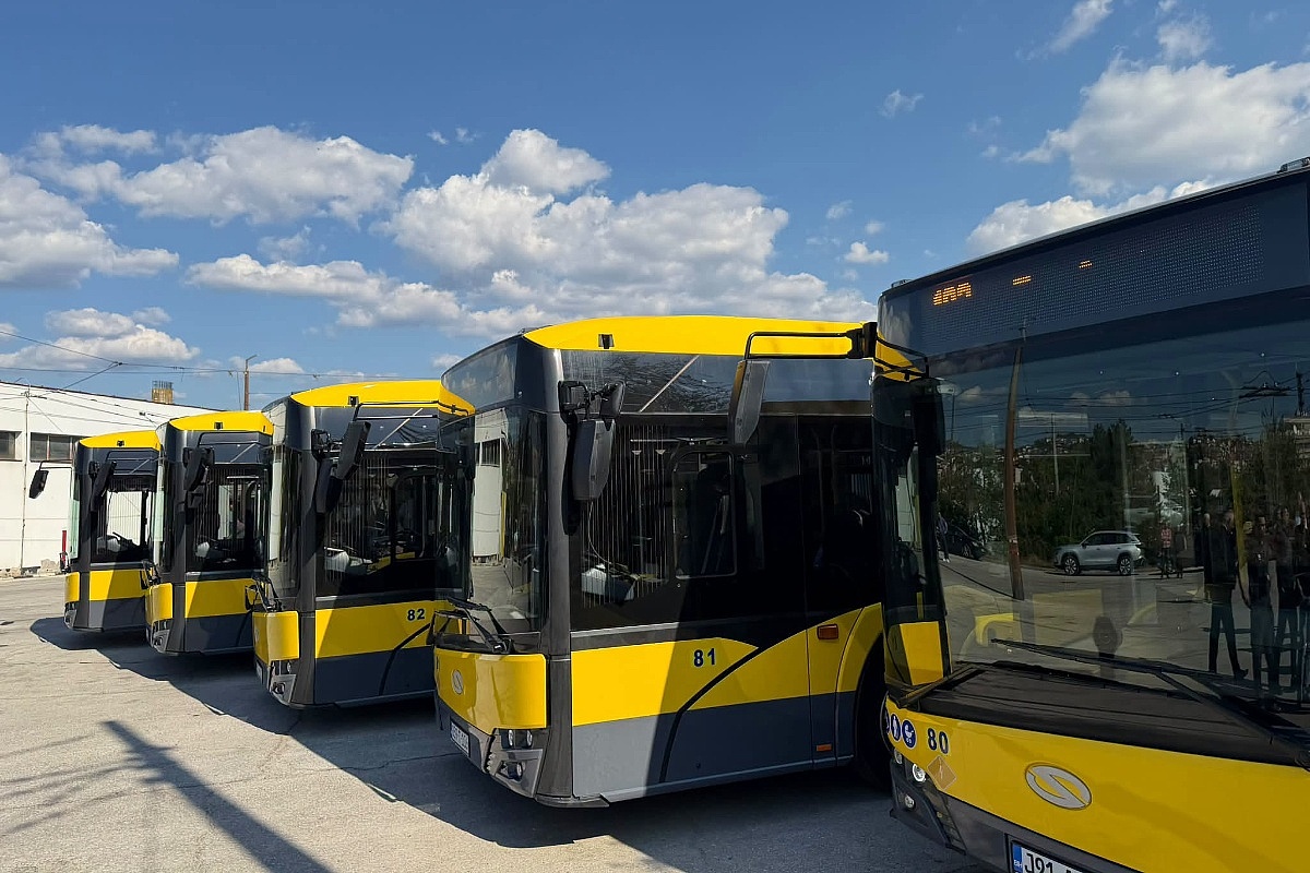 Pet novih Solaris Trollino trolejbusa od danas u saobraćaju u Sarajevu