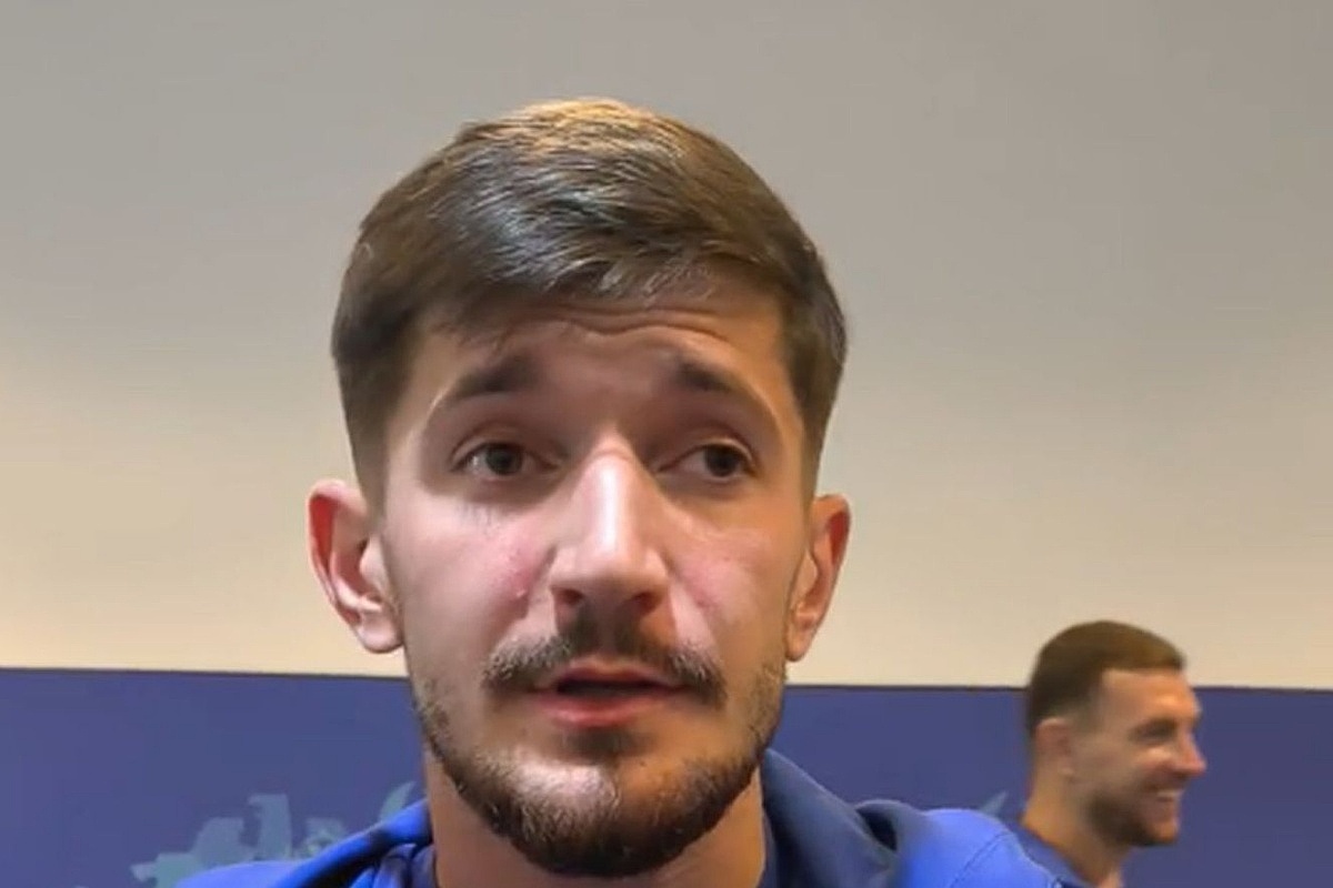 Džeko se našalio s Gigovićem dok se obraćao medijima: "Dao si jedan gol, odmah daješ izjave"