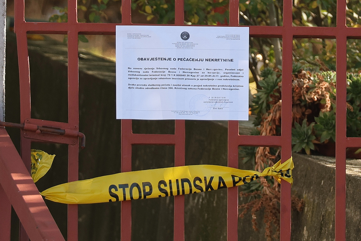 Holand taxi vlasnicima zaplijenjena imovina od tri miliona KM, uključujući vilu u Ravnom