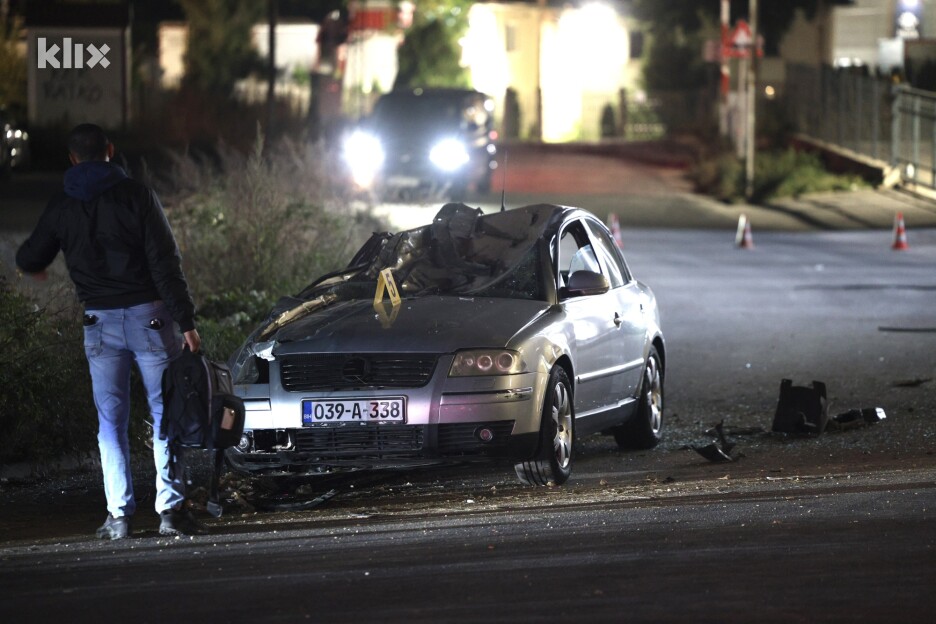 Saobraćajna nesreća u Rajlovcu (Foto: S. S./Klix.ba)