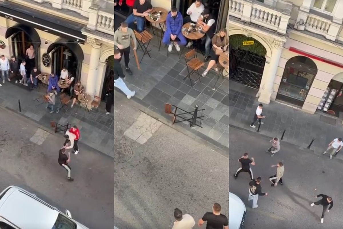 Masovna tučnjava u centru Sarajeva: Korištene letve i barske stolice, policija na terenu
