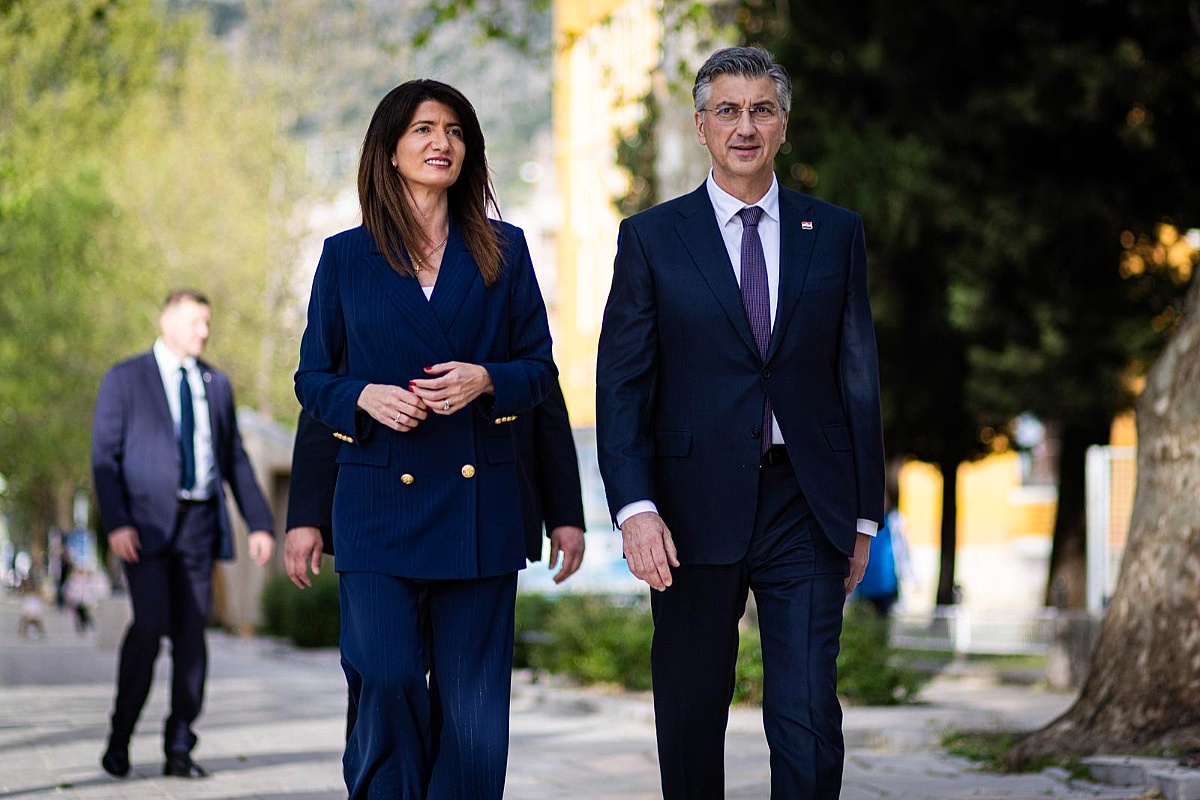 HDZ održava posljednji predizborni skup u Mostaru, dolazi i Andrej Plenković s delegacijom iz Hrvatske