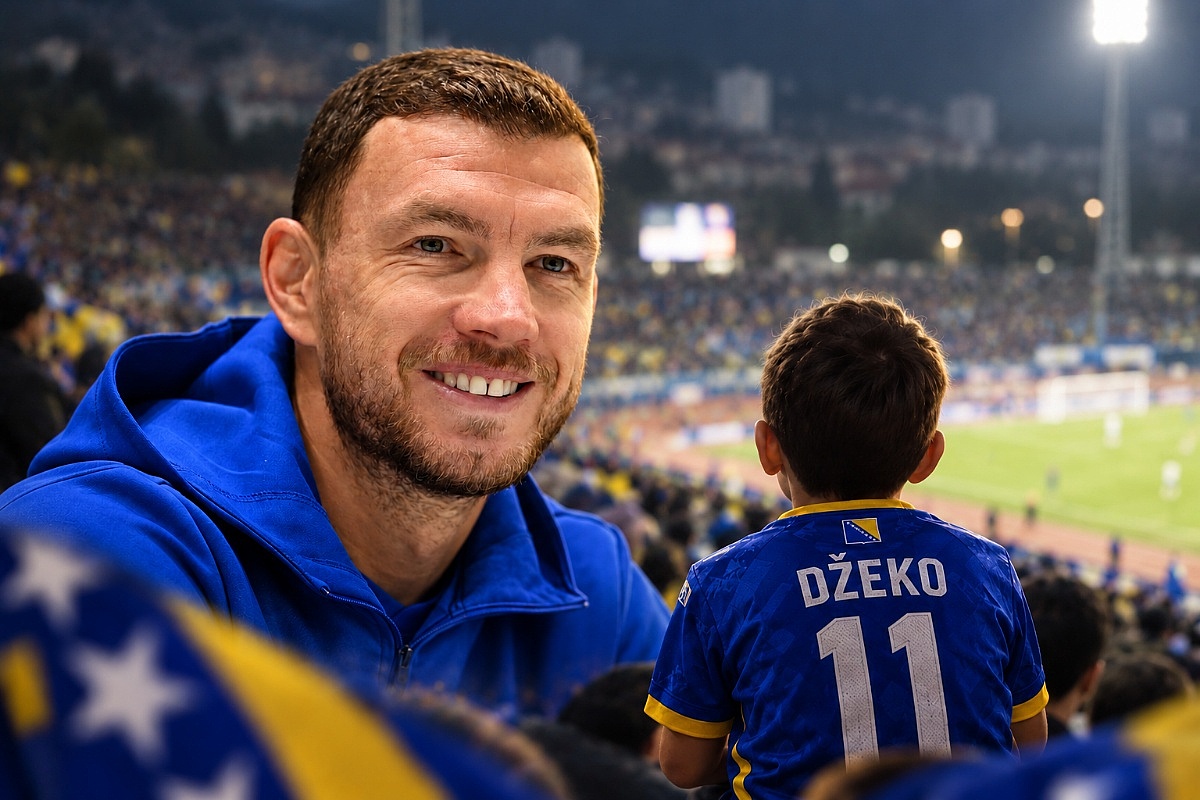 Zauvijek najveći: Edin Džeko, vječni dječak s brojem 11