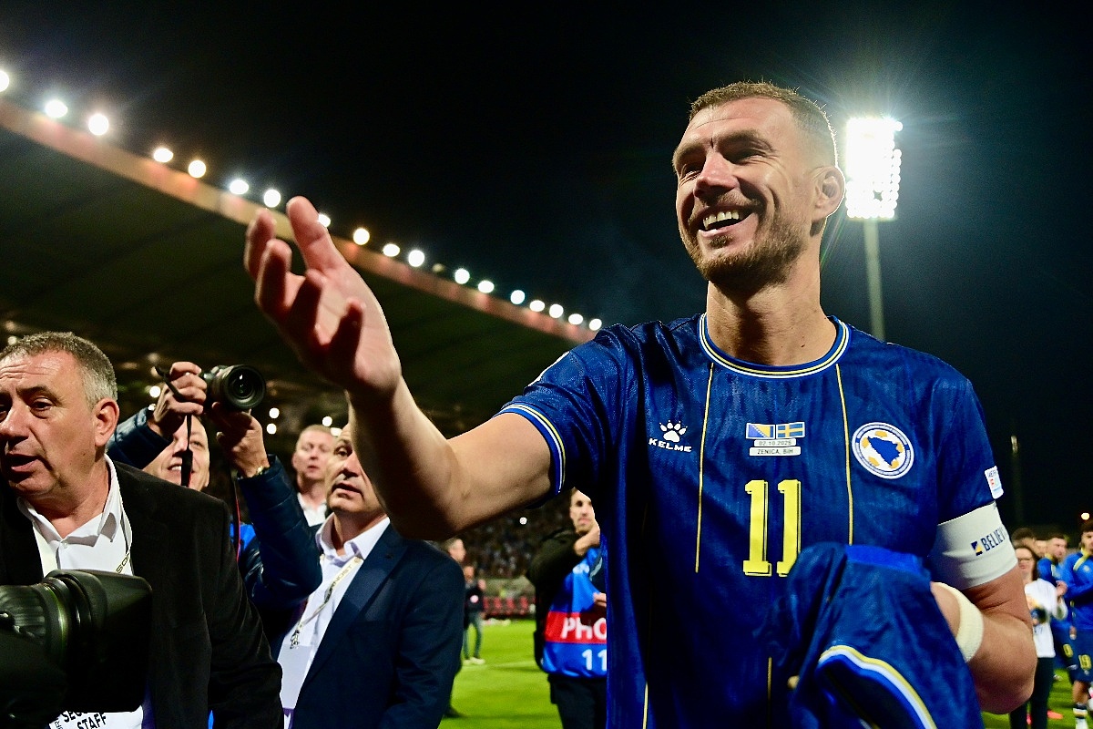Ovako je protekao spektakularni oproštaj Edina Džeke od reprezentacije BiH