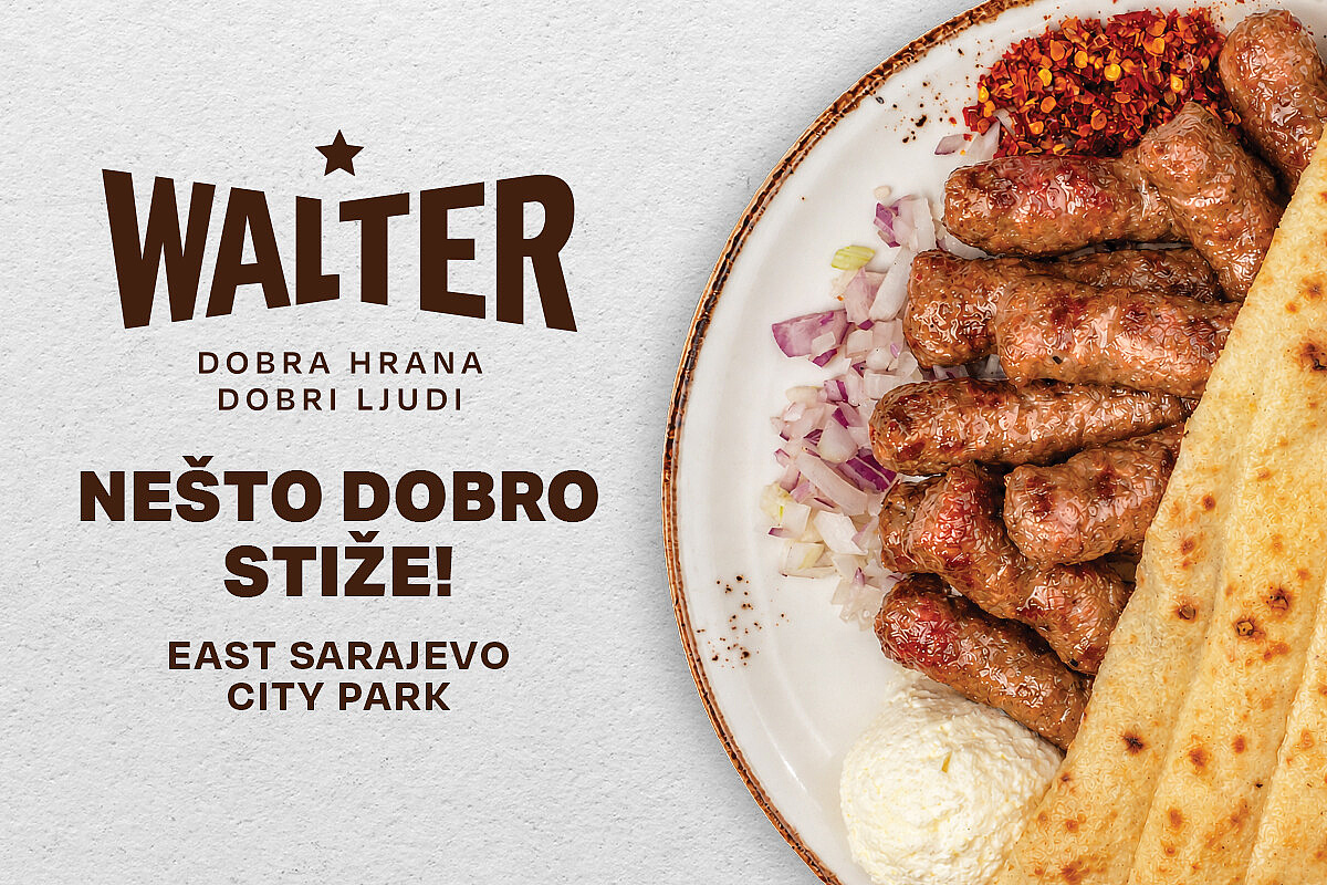 Walter širi svoju gastro priču: Otvoren novi restoran u East Sarajevo City Parku