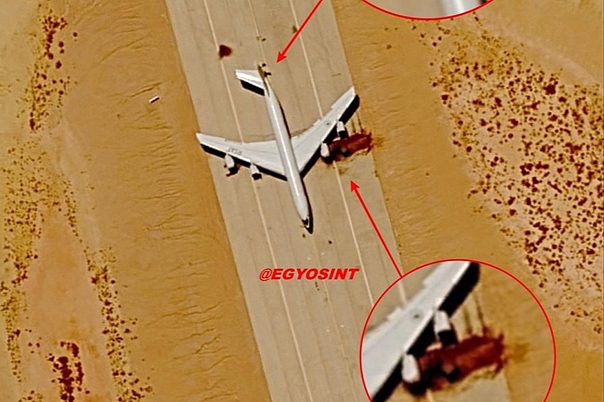 Novi satelitski snimci otkrivaju da je Iran u napadima na bazu Prince Sultan pogodio i veliki saudijski vojni avion