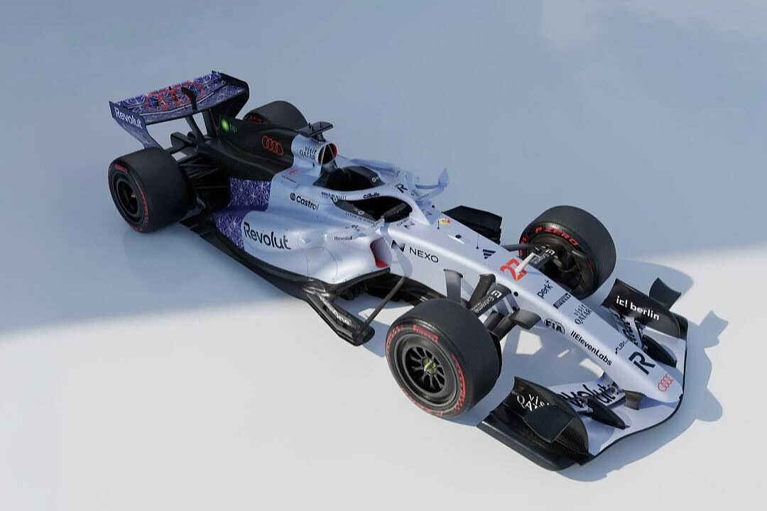 Audi predstavio specijalni izgled F1 bolida za utrku u Singapuru