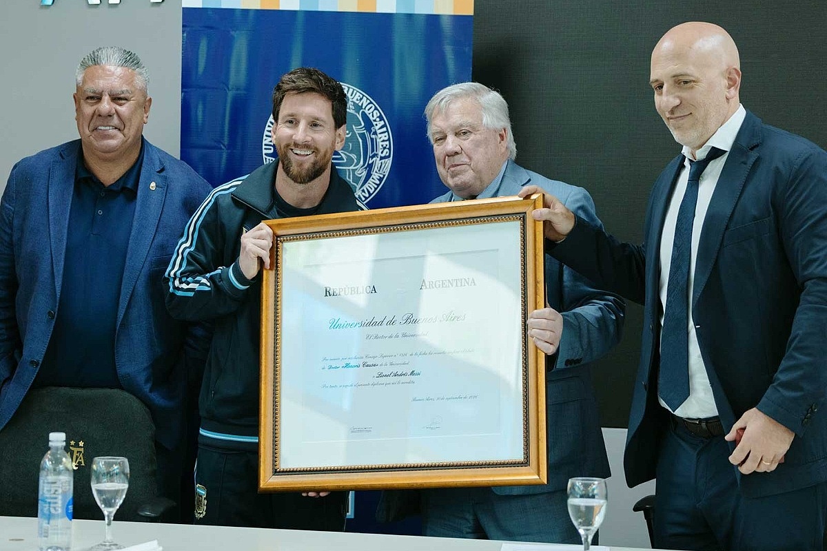 Messi dobio počasni doktorat u Buenos Airesu
