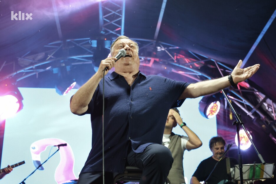 Halid Bešlić na posljednjem koncertu u Sarajevu (Foto: I. Š./Klix.ba)