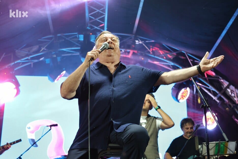 Halid Bešlić na posljednjem koncertu u Sarajevu (Foto: I. Š./Klix.ba)