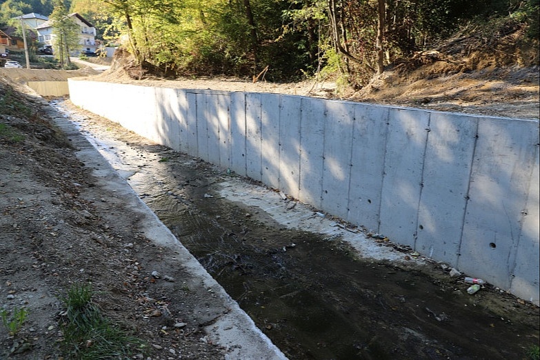 Završeni radovi na regulaciji Koševskog potoka, izdvojeno više od 1,3 miliona KM
