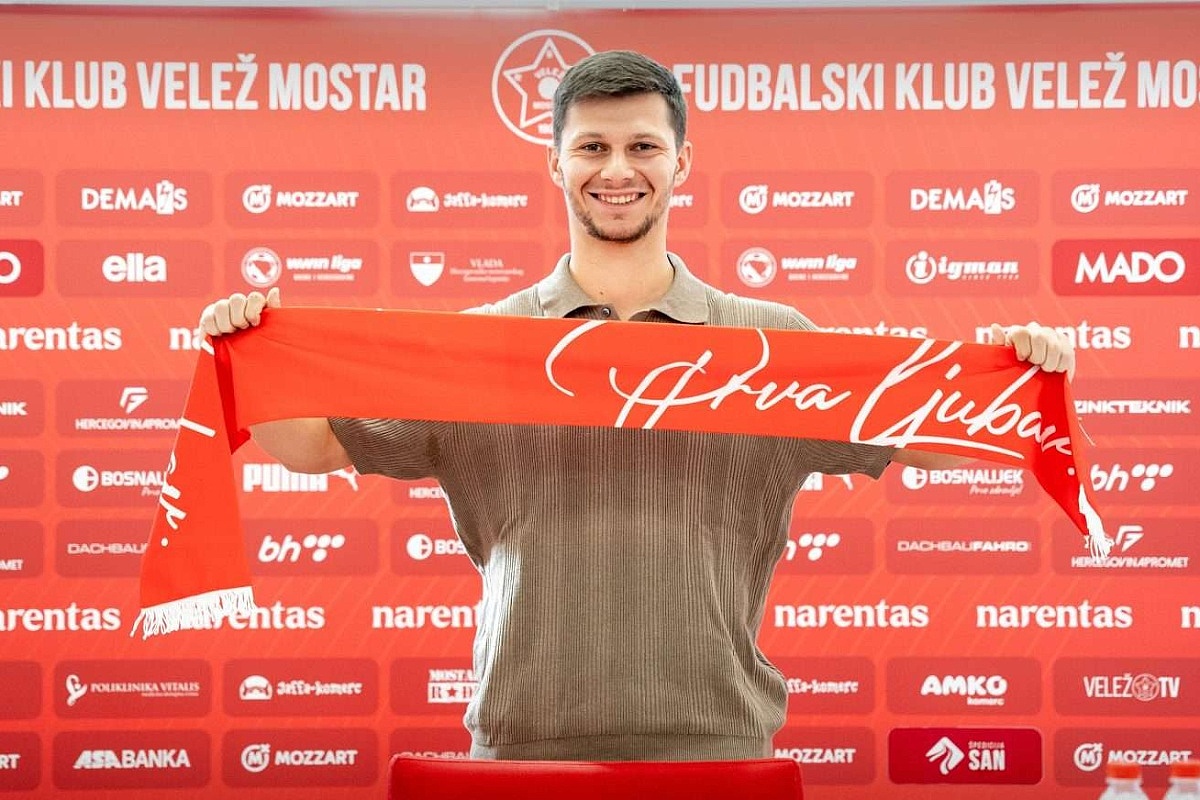 Nekadašnji igrač Dinama Nino Vukasović pojačao Velež, potpisao je nesvakidašnji ugovor