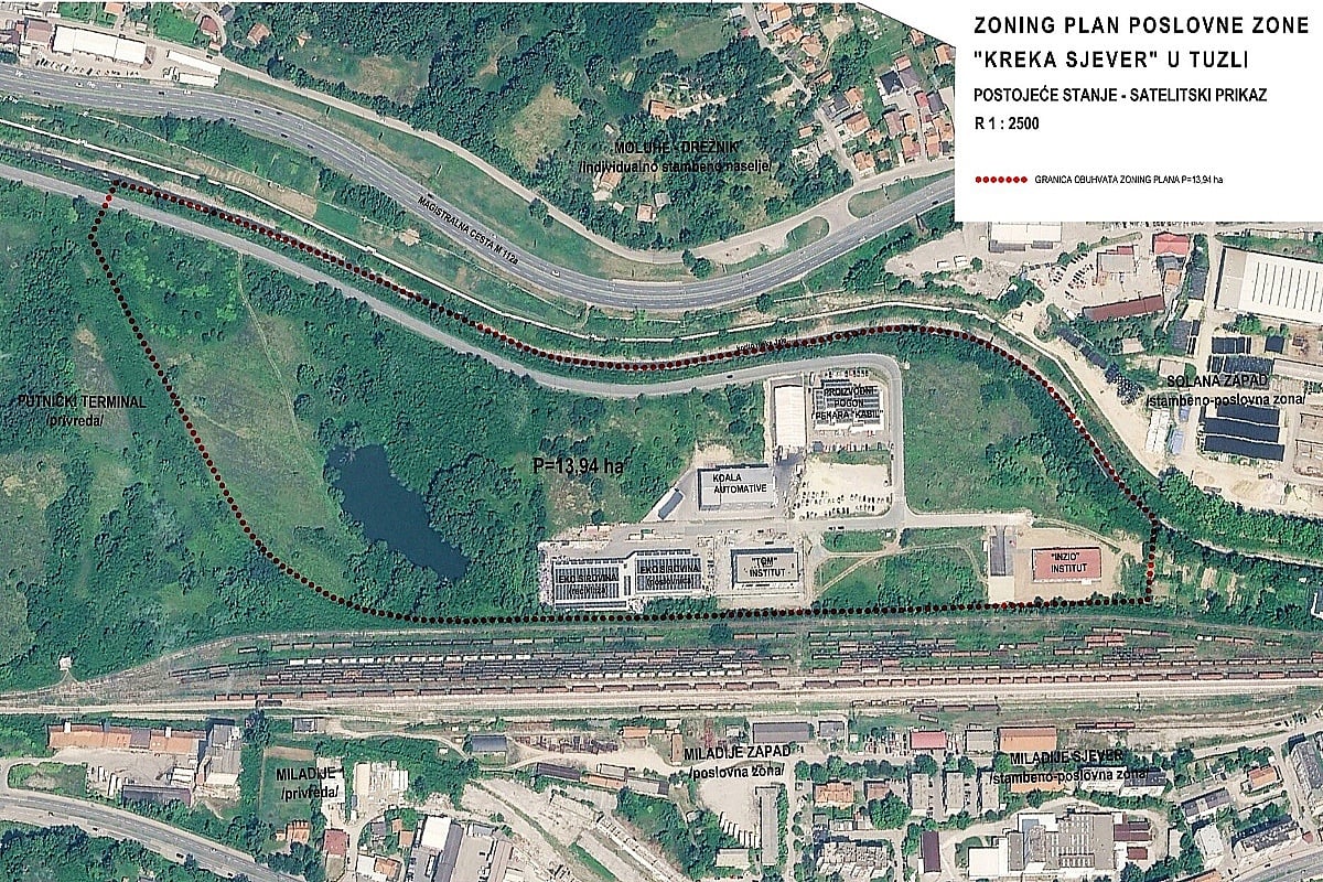 Tuzla dobija još jednu poslovnu zonu: Planiran prostor za nove investicije i radna mjesta