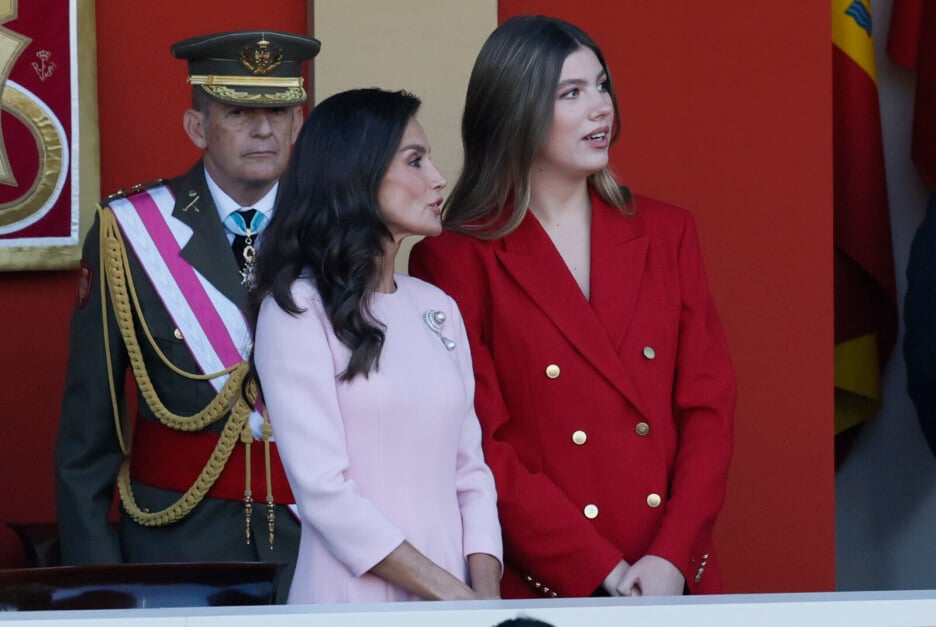 Kraljica Letizia s princezom Sofijom (Foto: EPA-EFE)