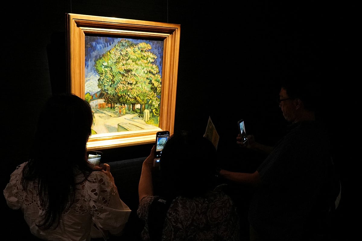Van Goghova slika nakon više od šest decenija izašla pred javnost, stotine ljudi čekale da je vide