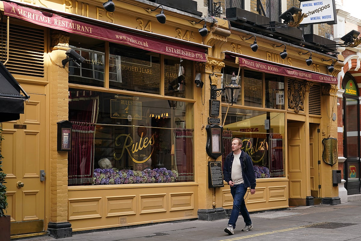 Zgrada najstarijeg londonskog restorana Rules poklonjena National Trustu