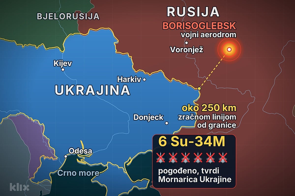 Ukrajinska mornarica brutalno udarila rusku avijaciju: Naptunima pogođeno čak šest aviona Su-34M