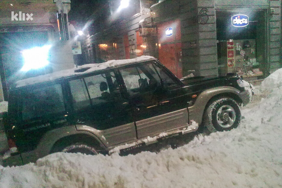 Hyundai Galloper koji je ostao posebno drag Jažiću u zimu 2012. godine.