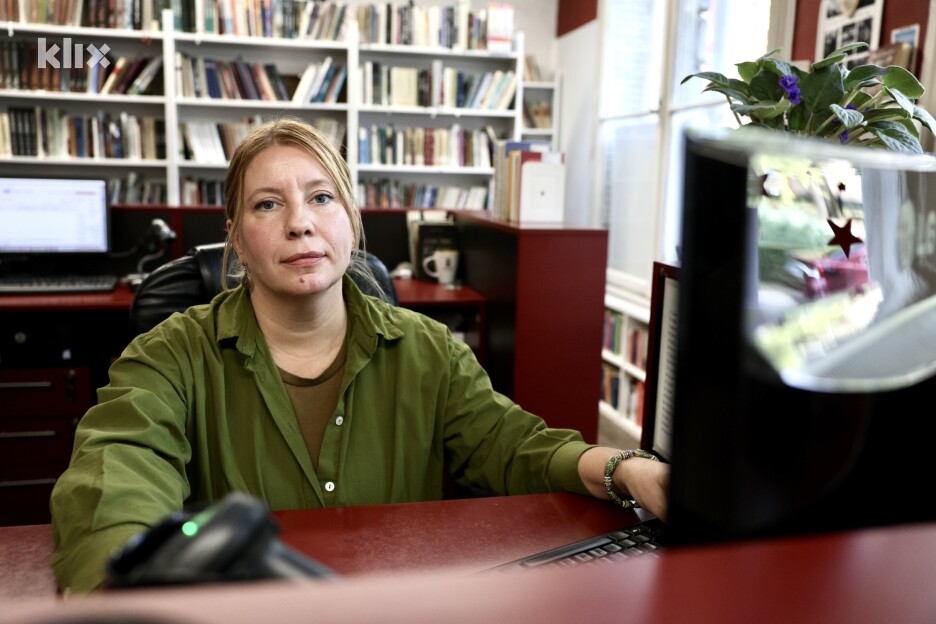 Prema riječima bibliotekarke Arijane Pandžo, najveća potražnja je za beletristikom (Foto: S. S./Klix.ba)