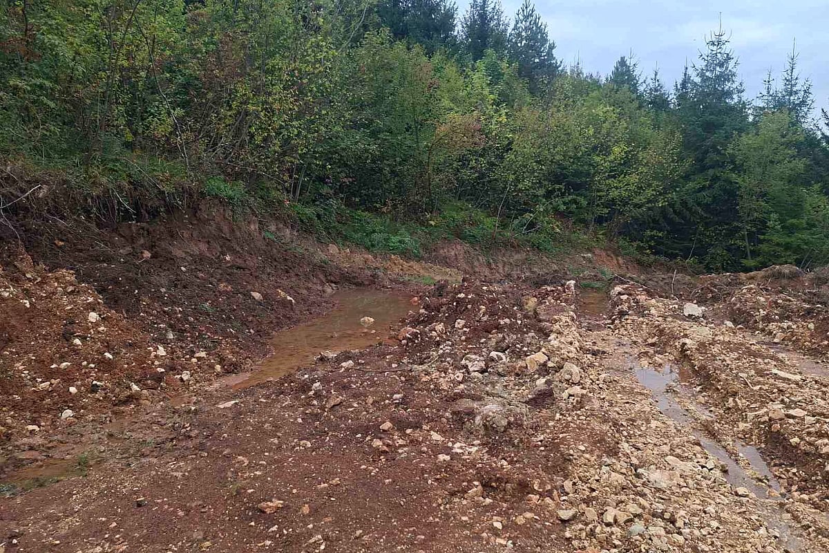 Ukinuta evakuacija, klizište nije sanirano: Mještani Širokače traže garancije, općina upozorava da sama ne može dalje