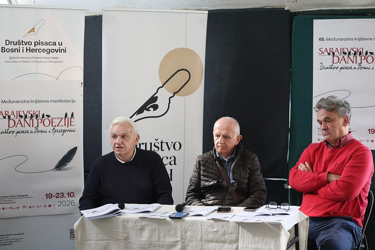 Sarajevski dani poezije od 19. do 23. oktobra okupljaju domaće i strane autore
