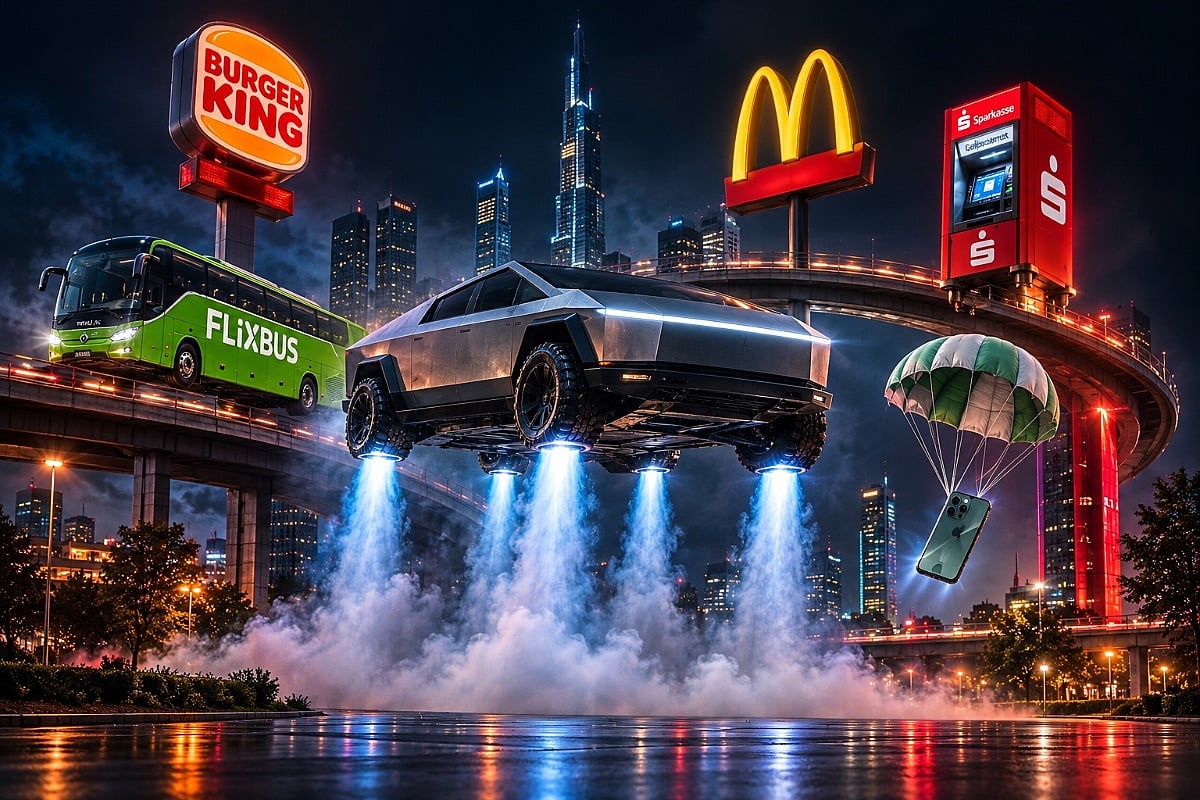 Tesla poletjela, a brendovi za njom: McDonald's u zraku, Burger King uveo "Fly Thru"