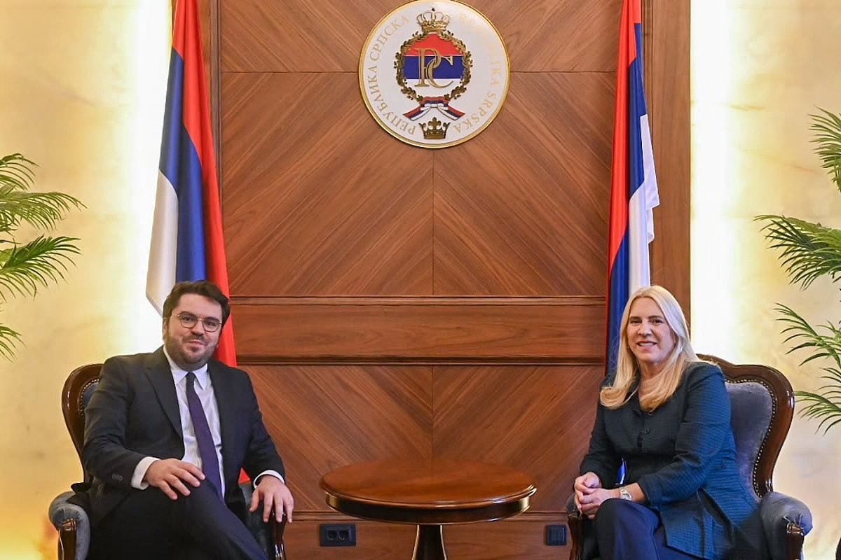 Cvijanović se u Banjoj Luci sastala s novim ambasadorom Francuske, na sastanku nije bilo zastave BiH