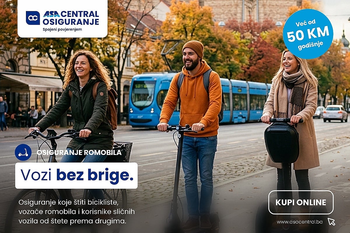 Broj romobila u našim gradovima raste, a s njim i rizik od nezgoda: ASA CENTRAL nudi rješenje