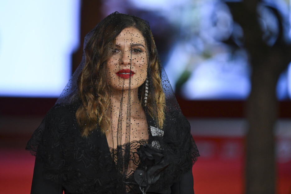 Glumica Giulia Vecchio na crvenom tepihu Filmskog festivala u Rimu (Foto: EPA-EFE)