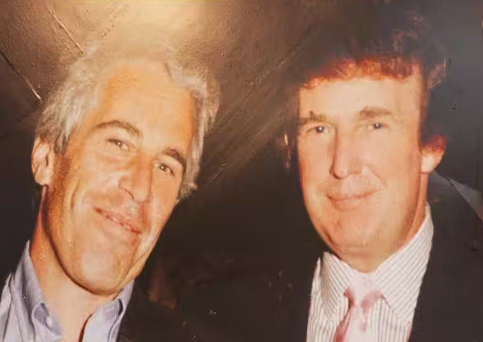 Jeffrey Epstein i Donald Trump