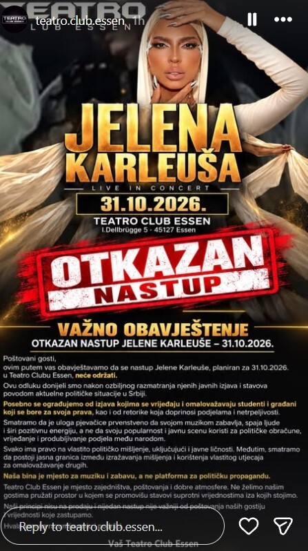 Screenshot: Instagram/teatro.club.essen