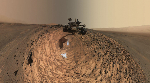 Rover Curiosity na Marsu (Foto: EPA)