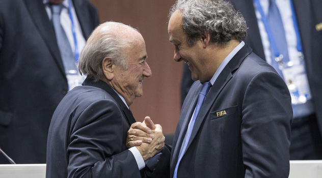 Sepp Blatter i Michel Platini (Foto: EPA)