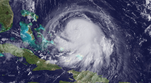 Satelitska fotografija uragana (Foto: EPA)
