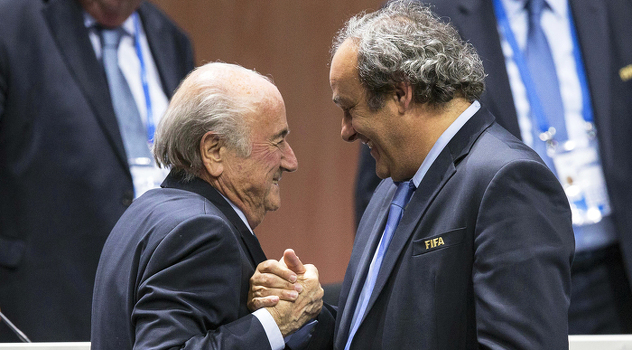 Sepp Blatter i Michel Platini (Foto: EPA)