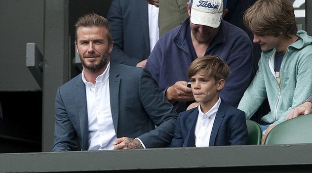 David i Romeo Beckham