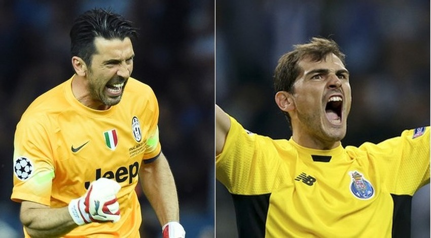 Gianluigi Buffon, rekorder Juventusa, i Iker Casillas, rekorder Lige prvaka (Foto: EPA)