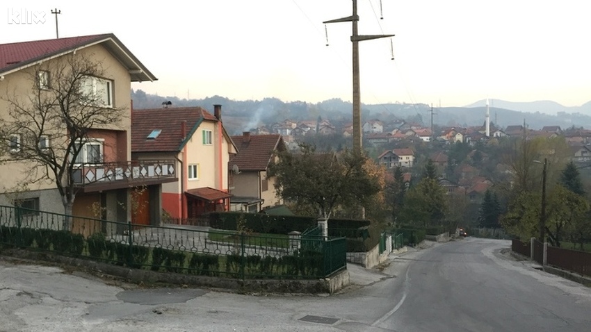 Ulica u kojoj je došlo do pucnjave (Foto: Čitatelj/Klix.ba)