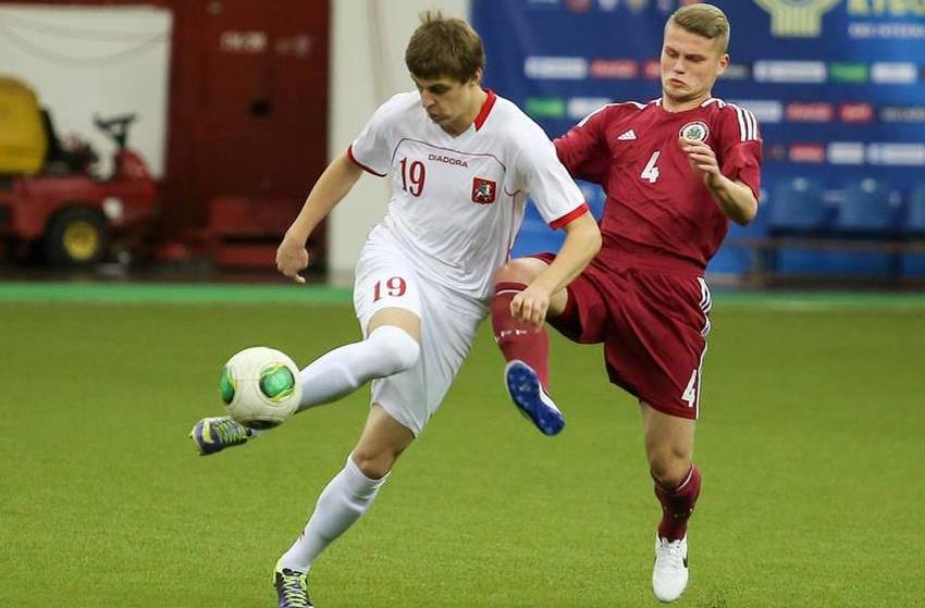 Vitalijs Barinovs (desno): Igrao za U19 i U21 selekciju Latvije