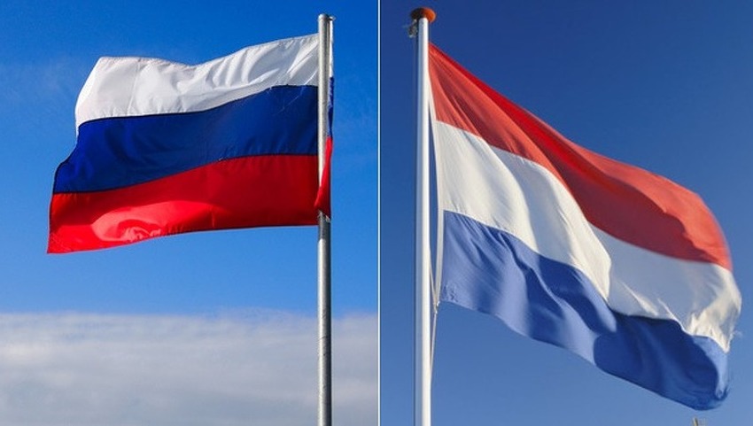 Zastave Rusije i Holandije