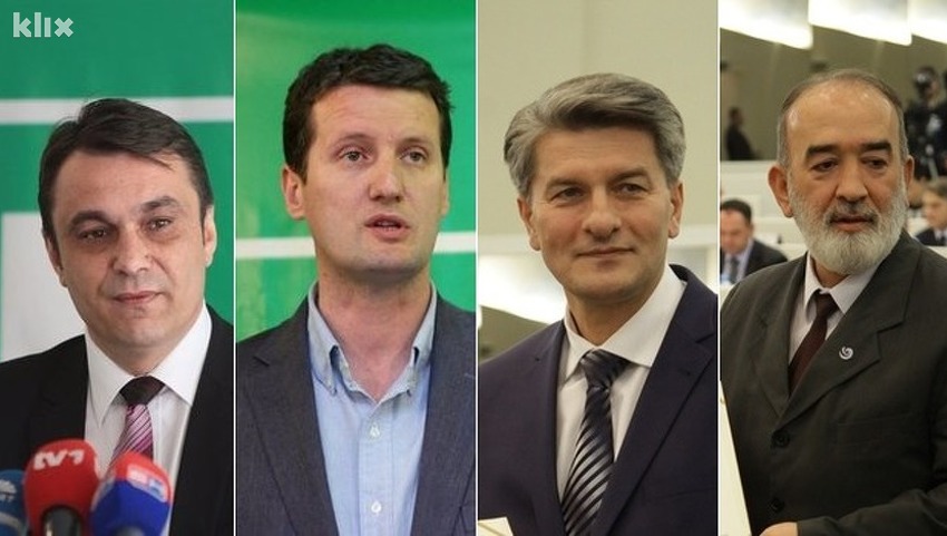Ahmetović, Šepić, Mehmedović, Sokolović (Foto: Arhiv/ Klix.ba)