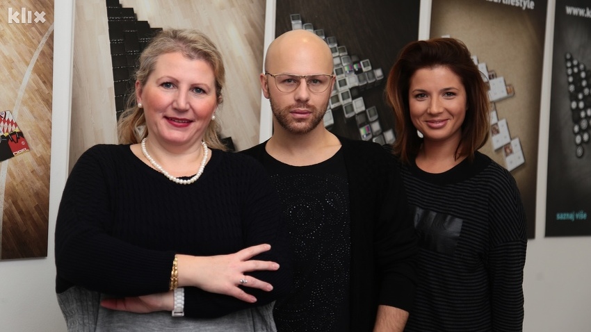 Lejla A. Babović, Fuad Backović i Maja Čengić (Foto: Feđa Krvavac/Klix.ba)