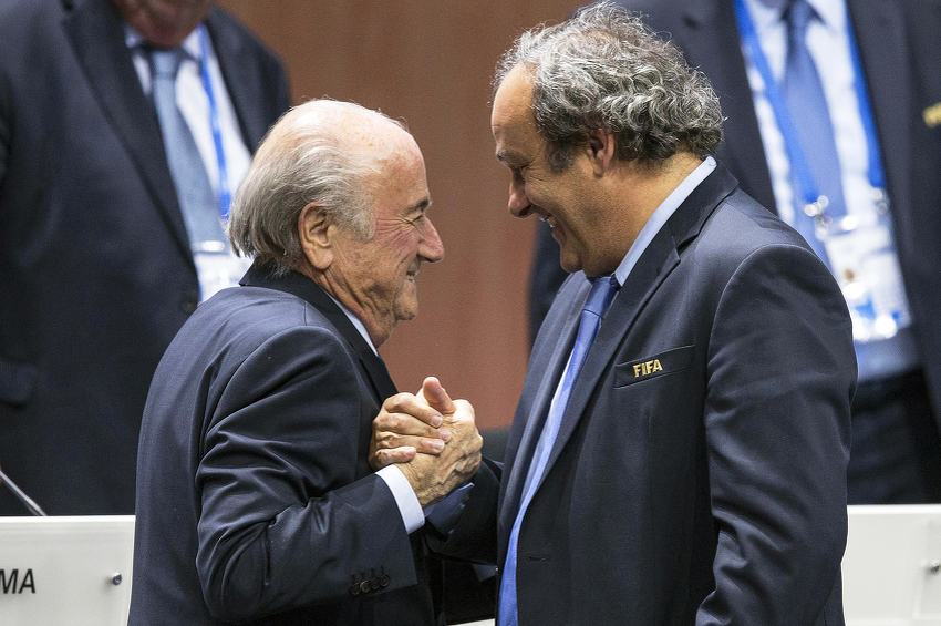 Blatter i Platini (Foto: EPA)